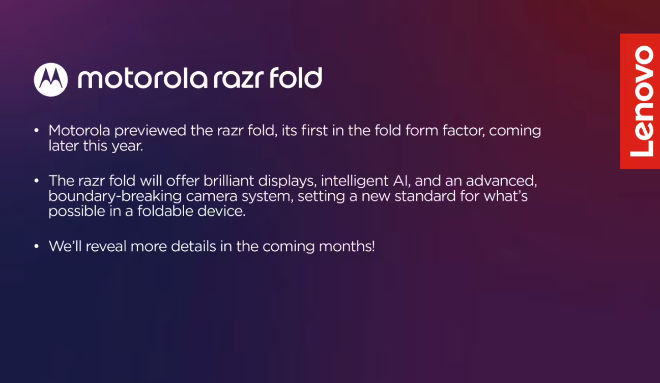 moto首款大折叠Razr Fold曝光 多款新机或于1月6日同步官宣